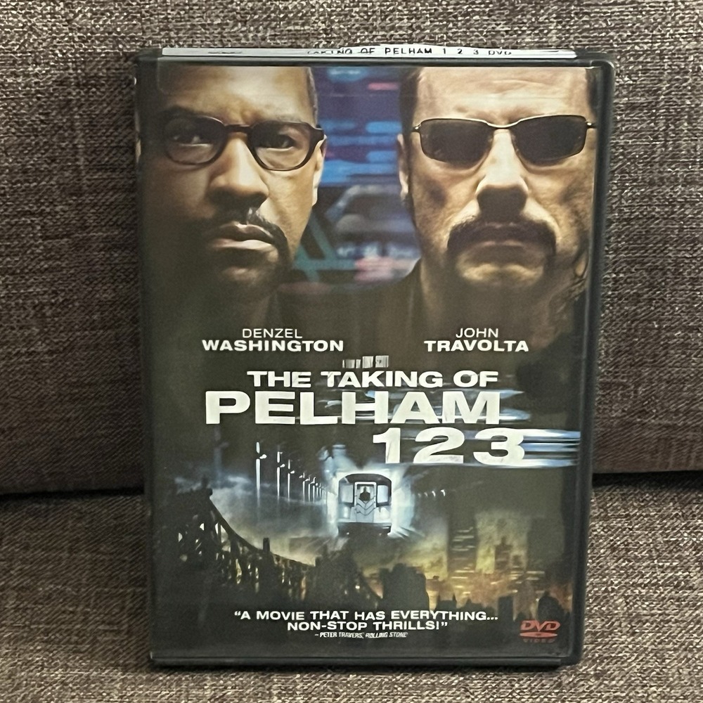 The Taking of Pelham 1 2 3, Denzel Washington, John Travolta, DVD